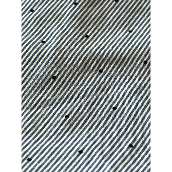 DENIM & FLOWER RICKY SINGH  Mens Shirt Large Blue Short Sleeve Button Slim Fit - Picture 7 of 15